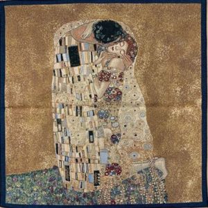Arazzo Il bacio di Gustav Klimt